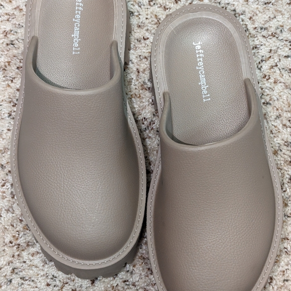 Jeffrey Campbell Clogs Lugged Platform Size 8 Boho Free People - Picture 2 of 5